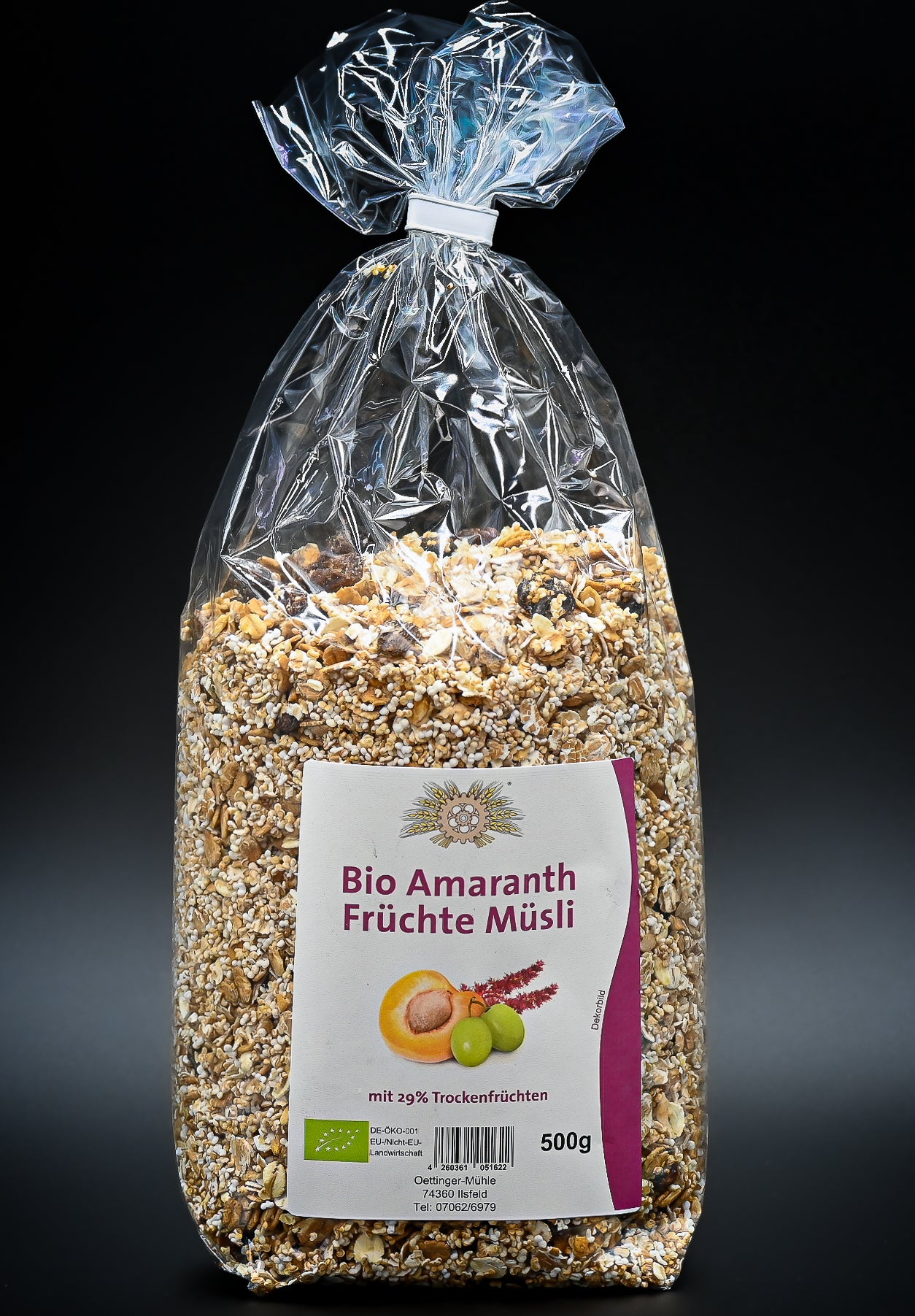 Bio Amaranth - Früchte - Müsli