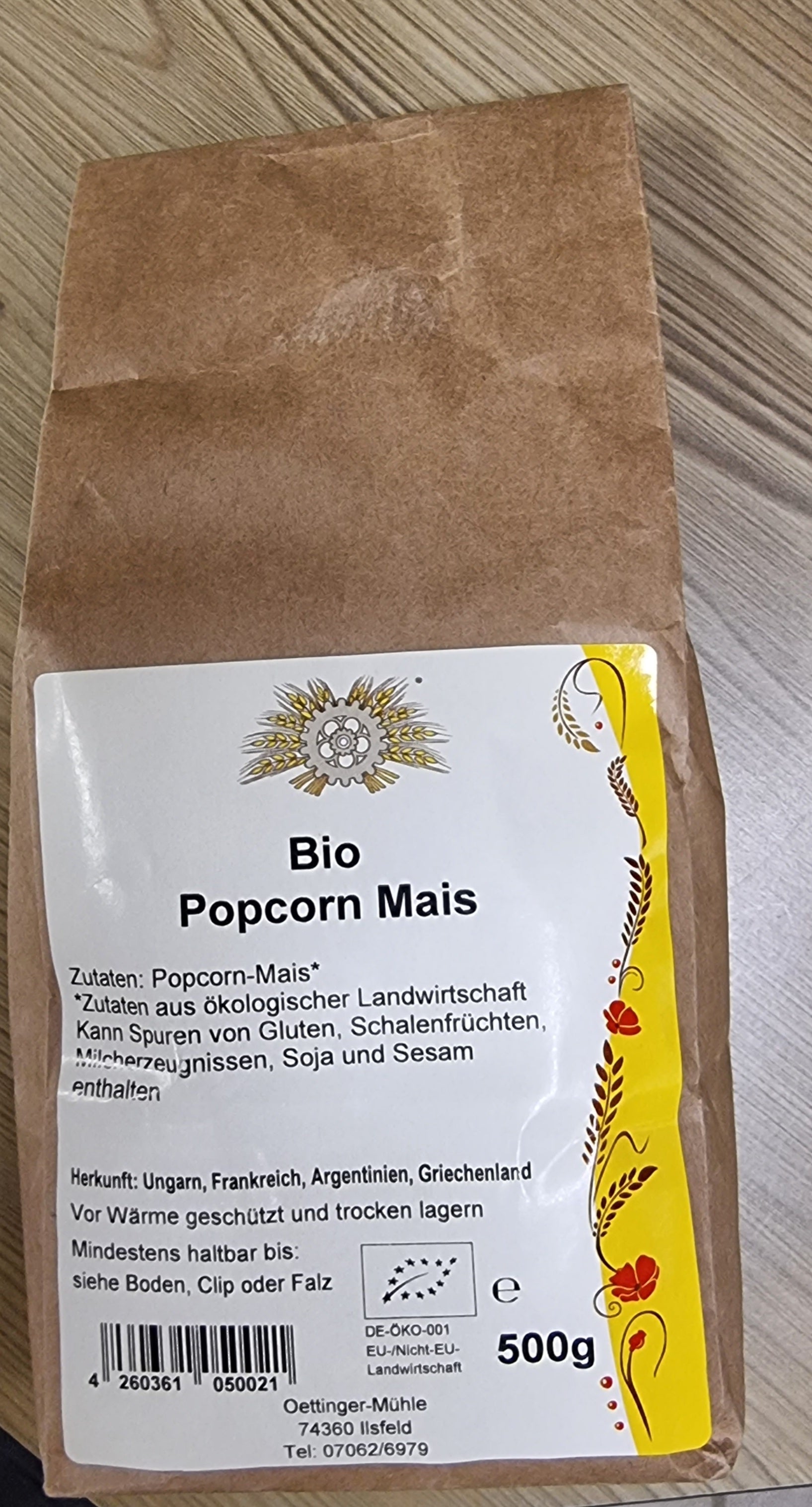 Bio Popkorn - Mais