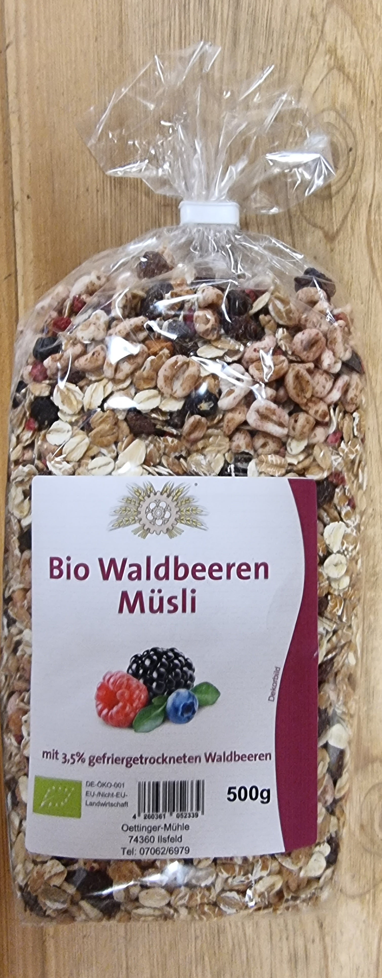 Bio Waldbeeren - Müsli